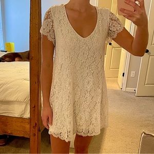 Show me your mumu white lace dress.